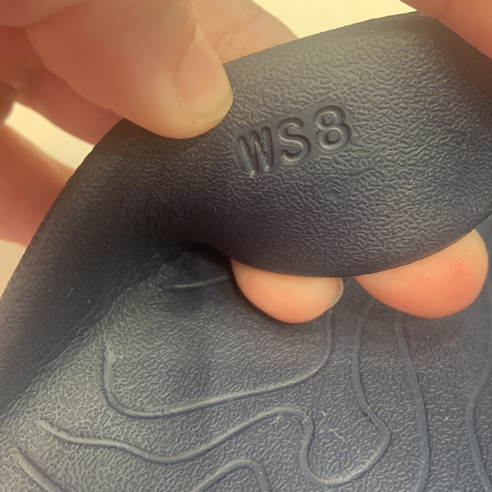 Skechers navy flip flops - Picture 8 of 9